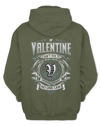 VALENTINE AP81-K4-626 - Personalized Ahmed Quote Apparel “If Ahmed Can't Fix It, No One Can” - Unisex Hoodie - Military Green