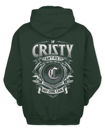CRISTY AP81-K4-626 - Personalized Ahmed Quote Apparel “If Ahmed Can't Fix It, No One Can” - Unisex Hoodie - Forest Green