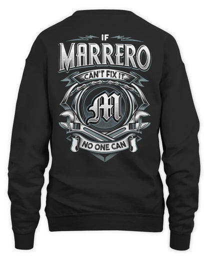 MARRERO AP81-K4-626 - Personalized Ahmed Quote Apparel “If Ahmed Can't Fix It, No One Can” - Unisex Sweatshirt - Black