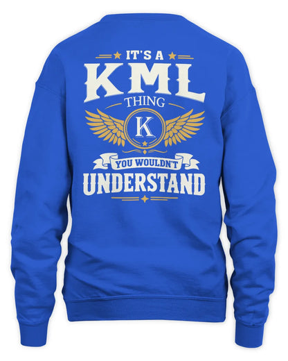 KML KT06-M008 It’s a [NAME] Thing – You Wouldn’t Understand | Personalized Vintage T-Shirt - Unisex Sweatshirt - Royal