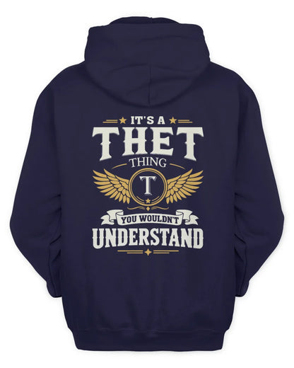 THET KT06-M008 It’s a [NAME] Thing – You Wouldn’t Understand | Personalized Vintage T-Shirt - Unisex Hoodie - Navy
