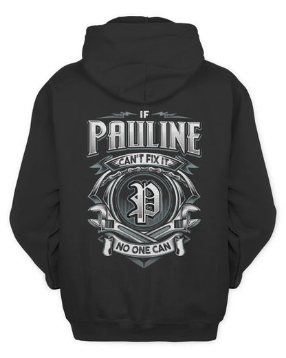 PAULINE AP81-K4-626 - Personalized Ahmed Quote Apparel “If Ahmed Can't Fix It, No One Can” - Unisex Hoodie - Black