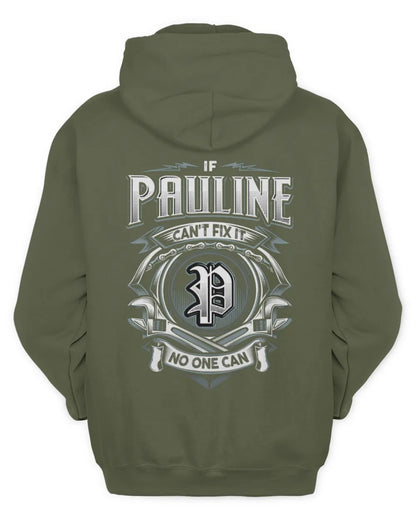 PAULINE AP81-K4-626 - Personalized Ahmed Quote Apparel “If Ahmed Can't Fix It, No One Can” - Unisex Hoodie - Military Green
