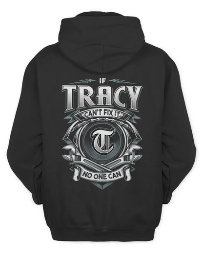 TRACY AP81-K4-626 - Personalized Ahmed Quote Apparel “If Ahmed Can't Fix It, No One Can” - Unisex Hoodie - Black