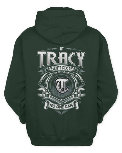 TRACY AP81-K4-626 - Personalized Ahmed Quote Apparel “If Ahmed Can't Fix It, No One Can” - Unisex Hoodie - Forest Green