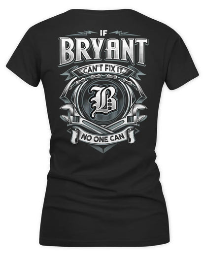 BRYANT AP81-K4-626 - Personalized Ahmed Quote Apparel “If Ahmed Can't Fix It, No One Can” - Women's V-Neck T-Shirt - Black