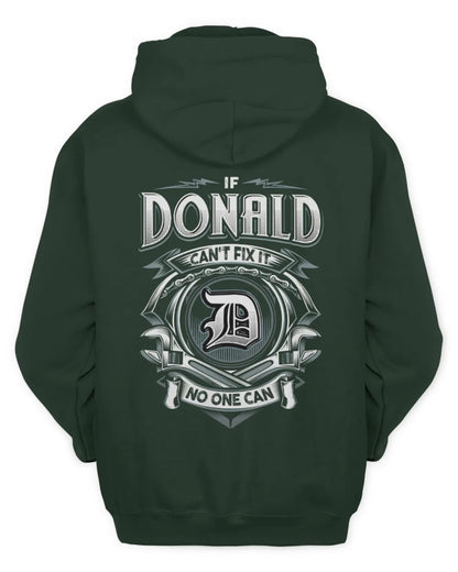 DONALD AP81-K4-626 - Personalized Ahmed Quote Apparel “If Ahmed Can't Fix It, No One Can” - Unisex Hoodie - Forest Green