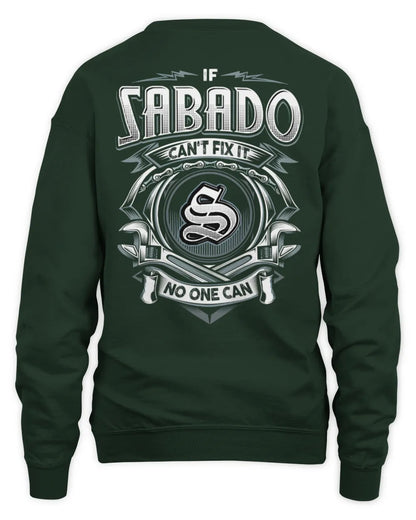 SABADO AP81-K4-626 - Personalized Ahmed Quote Apparel “If Ahmed Can't Fix It, No One Can” - Unisex Sweatshirt - Forest Green