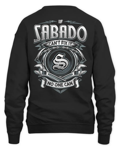 SABADO AP81-K4-626 - Personalized Ahmed Quote Apparel “If Ahmed Can't Fix It, No One Can” - Unisex Sweatshirt - Black