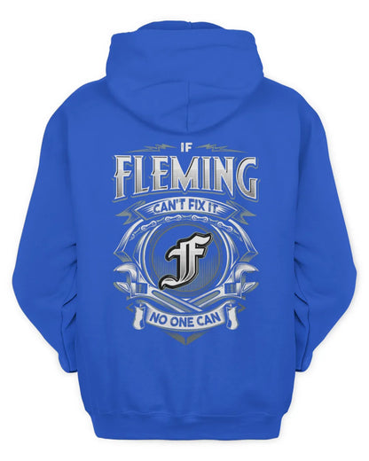 FLEMING AP81-K4-626 - Personalized Ahmed Quote Apparel “If Ahmed Can't Fix It, No One Can” - Unisex Hoodie - Royal