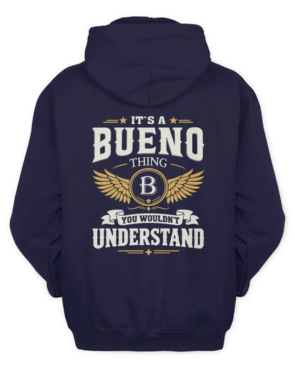 BUENO KT06-M008 It’s a [NAME] Thing – You Wouldn’t Understand | Personalized Vintage T-Shirt - Unisex Hoodie - Navy