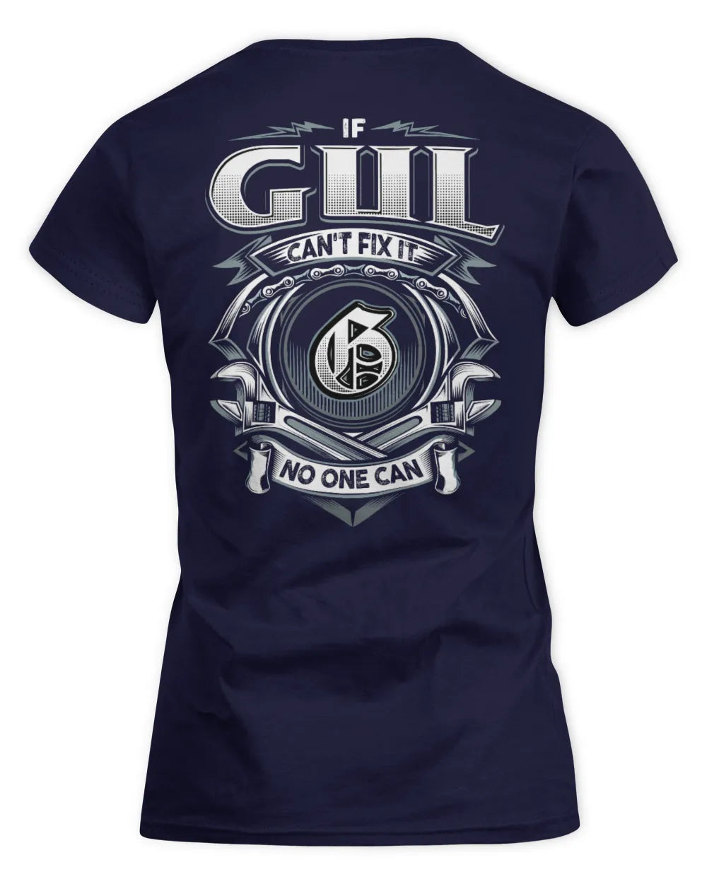 GUL AP81-K4-626 - Personalized Ahmed Quote Apparel “If Ahmed Can't Fix It, No One Can” - Women's Standard T-Shirt - Navy