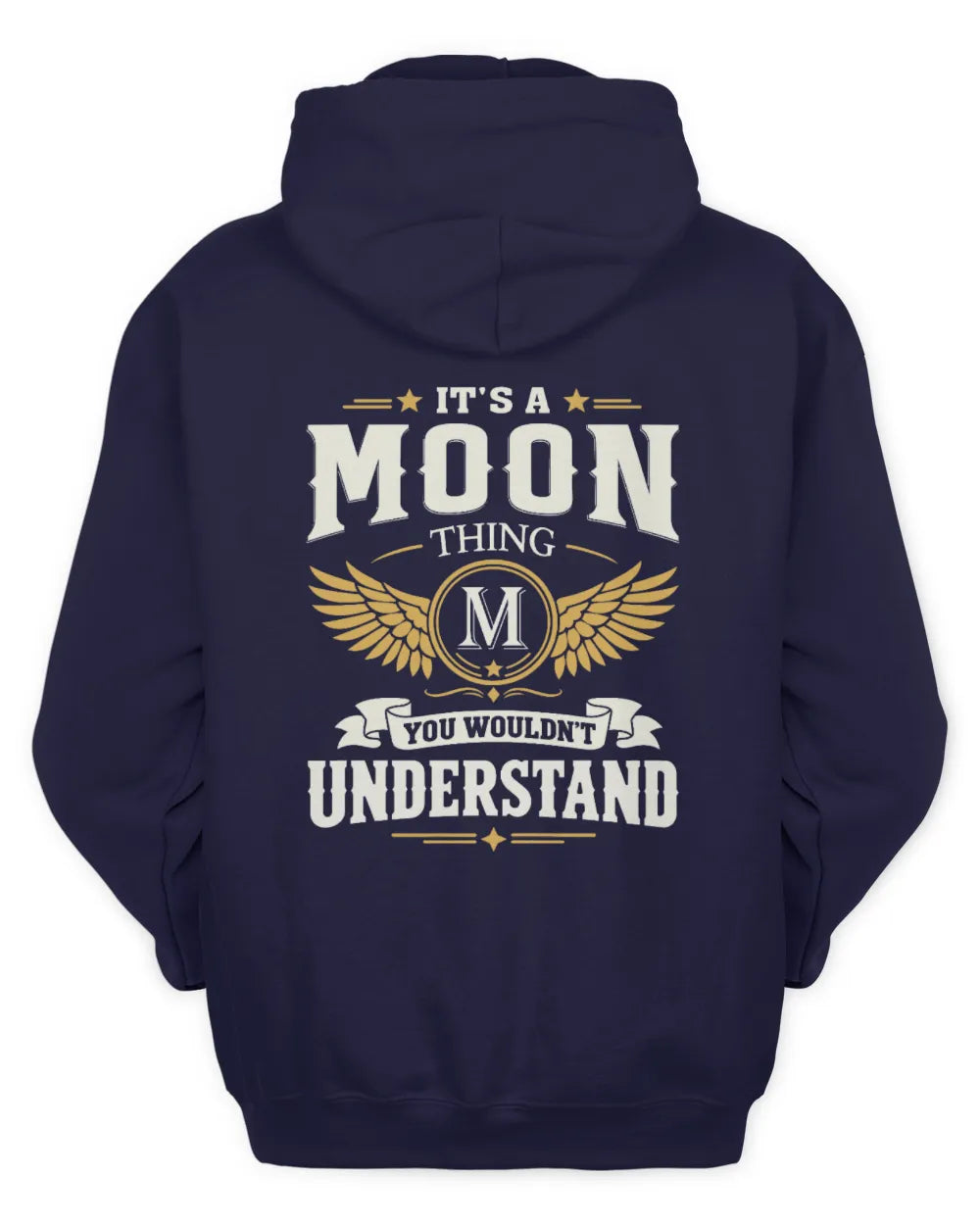 MOON KT06-M008 It’s a [NAME] Thing – You Wouldn’t Understand | Personalized Vintage T-Shirt - Unisex Hoodie - Navy