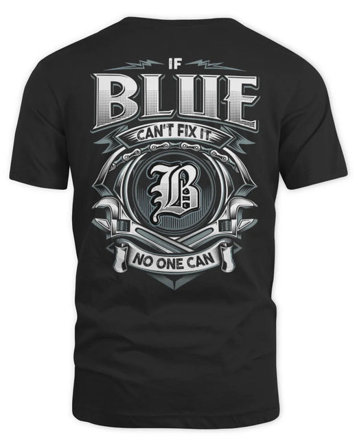 BLUE AP81-K4-626 - Personalized Ahmed Quote Apparel “If Ahmed Can't Fix It, No One Can”