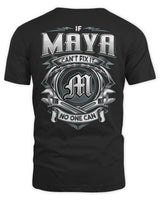 MAYA AP81-K4-626 - Personalized Ahmed Quote Apparel “If Ahmed Can't Fix It, No One Can” - Unisex Standard T-Shirt - Black