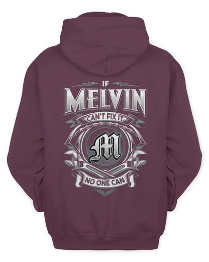 MELVIN AP81-K4-626 - Personalized Ahmed Quote Apparel “If Ahmed Can't Fix It, No One Can” - Unisex Hoodie - Maroon