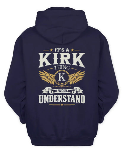 KIRK KT06-M008 It’s a [NAME] Thing – You Wouldn’t Understand | Personalized Vintage T-Shirt - Unisex Hoodie - Navy