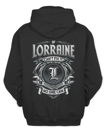 LORRAINE AP81-K4-626 - Personalized Ahmed Quote Apparel “If Ahmed Can't Fix It, No One Can” - Unisex Hoodie - Black