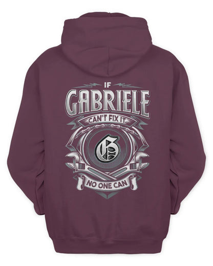 GABRIELE AP81-K4-626 - Personalized Ahmed Quote Apparel “If Ahmed Can't Fix It, No One Can” - Unisex Hoodie - Maroon
