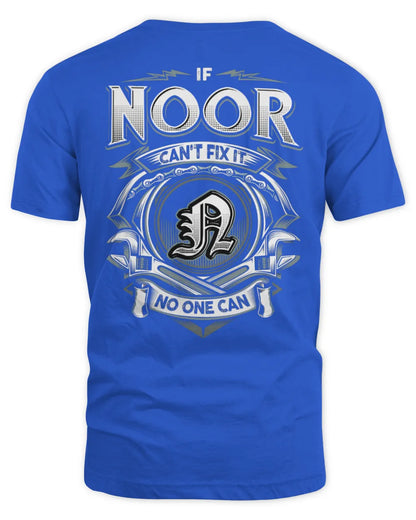 NOOR AP81-K4-626 - Personalized Ahmed Quote Apparel “If Ahmed Can't Fix It, No One Can” - Unisex Standard T-Shirt - Royal
