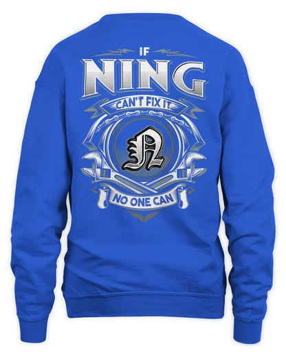 NING AP81-K4-626 - Personalized Ahmed Quote Apparel “If Ahmed Can't Fix It, No One Can” - Unisex Sweatshirt - Royal