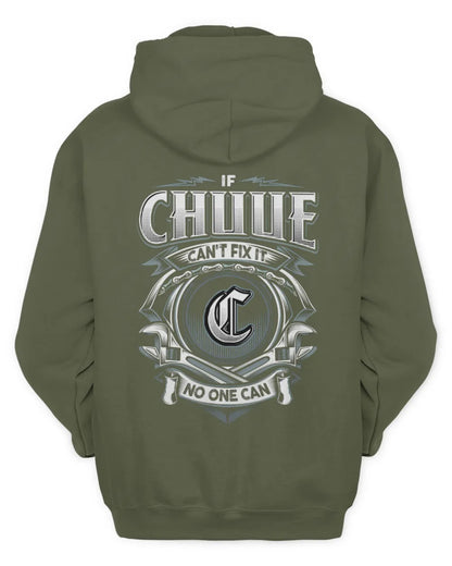 CHUUE AP81-K4-626 - Personalized Ahmed Quote Apparel “If Ahmed Can't Fix It, No One Can” - Unisex Hoodie - Military Green