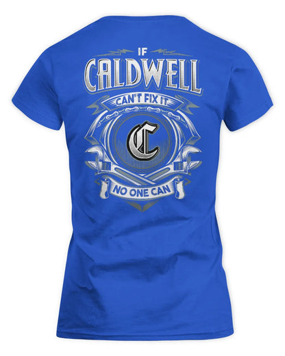 CALDWELL AP81-K4-626 - Personalized Ahmed Quote Apparel “If Ahmed Can't Fix It, No One Can” - Women's Standard T-Shirt - Royal