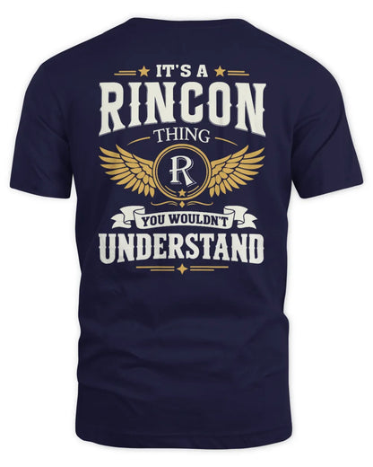 RINCON KT06-M008 It’s a [NAME] Thing – You Wouldn’t Understand | Personalized Vintage T-Shirt - Unisex Standard T-Shirt - Navy