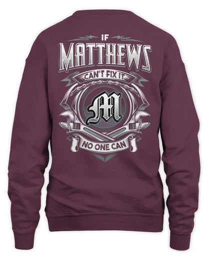 MATTHEWS AP81-K4-626 - Personalized Ahmed Quote Apparel “If Ahmed Can't Fix It, No One Can” - Unisex Sweatshirt - Maroon