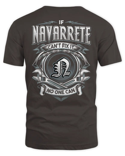 NAVARRETE AP81-K4-626 - Personalized Ahmed Quote Apparel “If Ahmed Can't Fix It, No One Can” - Unisex Standard T-Shirt - Dark Chocolate