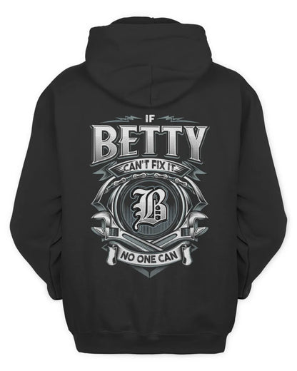 BETTY AP81-K4-626 - Personalized Ahmed Quote Apparel “If Ahmed Can't Fix It, No One Can” - Unisex Hoodie - Black