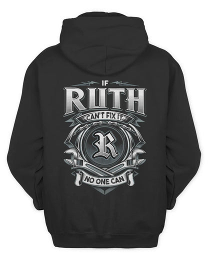 RUTH AP81-K4-626 - Personalized Ahmed Quote Apparel “If Ahmed Can't Fix It, No One Can” - Unisex Hoodie - Black