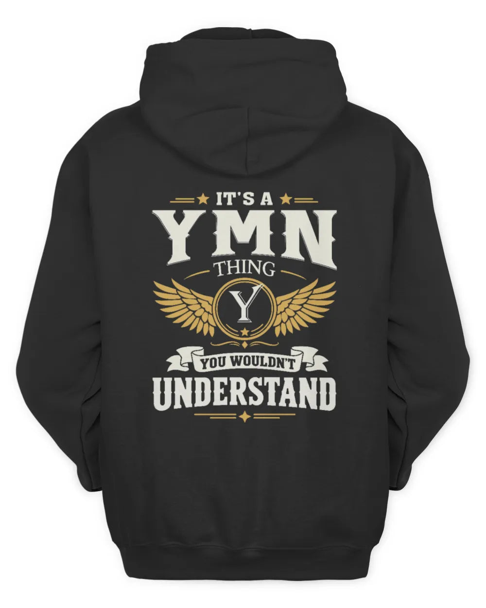 YMN KT06-M008 It’s a [NAME] Thing – You Wouldn’t Understand | Personalized Vintage T-Shirt - Unisex Hoodie - Black