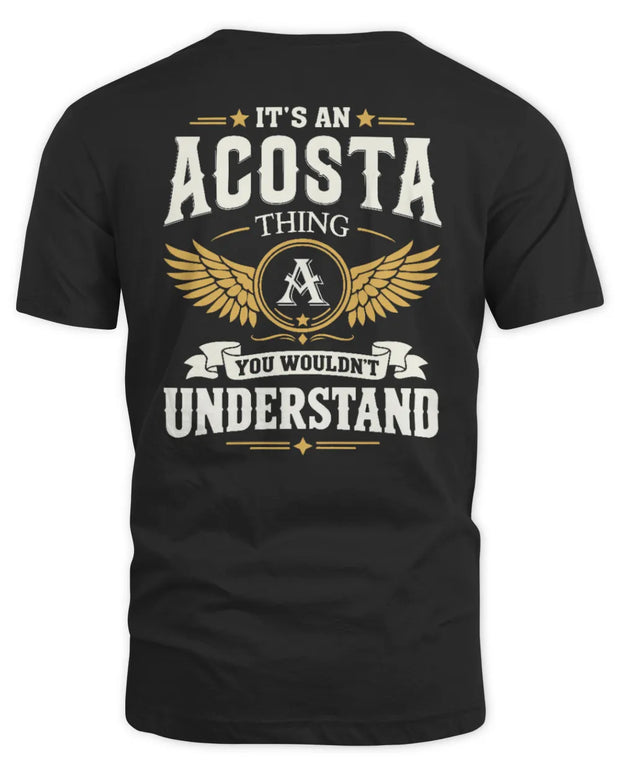 ACOSTA KT06-M008 It’s a [NAME] Thing – You Wouldn’t Understand | Personalized Vintage T-Shirt