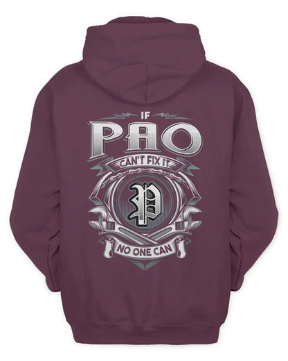 PAO AP81-K4-626 - Personalized Ahmed Quote Apparel “If Ahmed Can't Fix It, No One Can” - Unisex Hoodie - Maroon