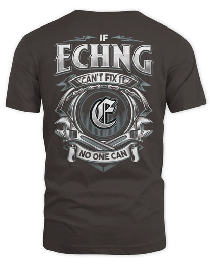 ECHNG AP81-K4-626 - Personalized Ahmed Quote Apparel “If Ahmed Can't Fix It, No One Can” - Unisex Standard T-Shirt - Dark Chocolate