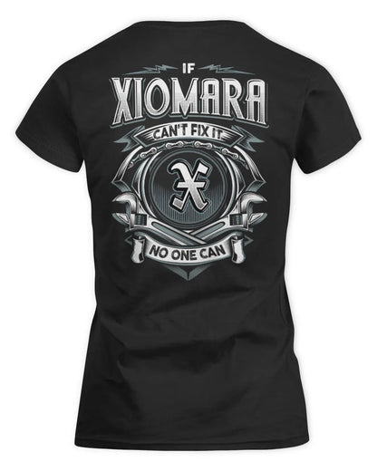 XIOMARA AP81-K4-626 - Personalized Ahmed Quote Apparel “If Ahmed Can't Fix It, No One Can” - Women's Standard T-Shirt - Black