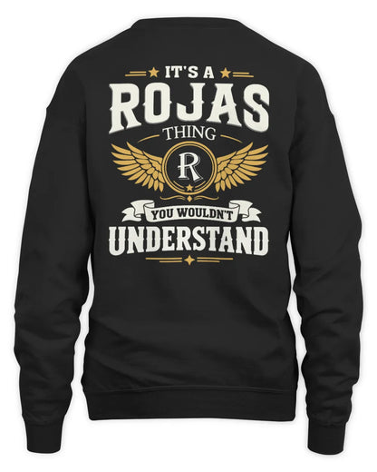 ROJAS KT06-M008 It’s a [NAME] Thing – You Wouldn’t Understand | Personalized Vintage T-Shirt - Unisex Sweatshirt - Black