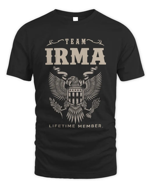 IRMA TP06-K82 – Personalized Classic Style Apparel “Team NAME Lifetime Member”