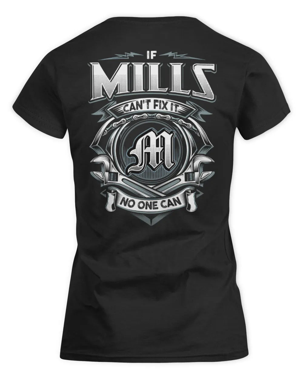 MILLS AP81-K4-626 - Personalized Ahmed Quote Apparel “If Ahmed Can't Fix It, No One Can” - Women's Standard T-Shirt - Black