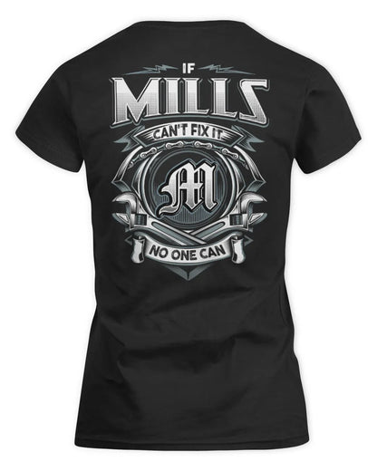 MILLS AP81-K4-626 - Personalized Ahmed Quote Apparel “If Ahmed Can't Fix It, No One Can” - Women's Standard T-Shirt - Black