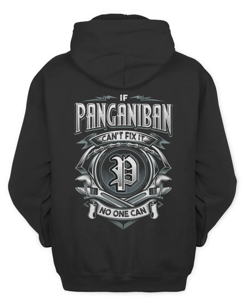 PANGANIBAN AP81-K4-626 - Personalized Ahmed Quote Apparel “If Ahmed Can't Fix It, No One Can” - Unisex Hoodie - Black