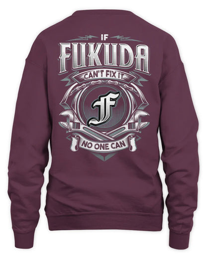 FUKUDA AP81-K4-626 - Personalized Ahmed Quote Apparel “If Ahmed Can't Fix It, No One Can” - Unisex Sweatshirt - Maroon