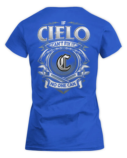 CIELO AP81-K4-626 - Personalized Ahmed Quote Apparel “If Ahmed Can't Fix It, No One Can” - Women's Standard T-Shirt - Royal
