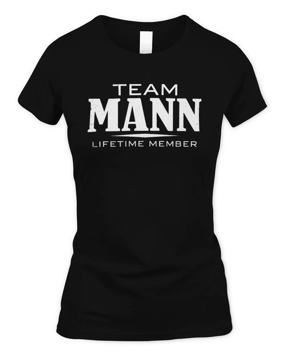 MANN BL62-K4-128 - Personalized “Team AARON Lifetime Member” - Women's Standard T-Shirt - Black