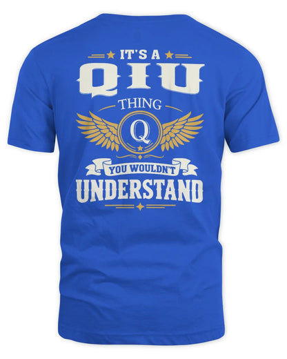 QIU KT06-M008 It’s a [NAME] Thing – You Wouldn’t Understand | Personalized Vintage T-Shirt - Unisex Standard T-Shirt - Royal