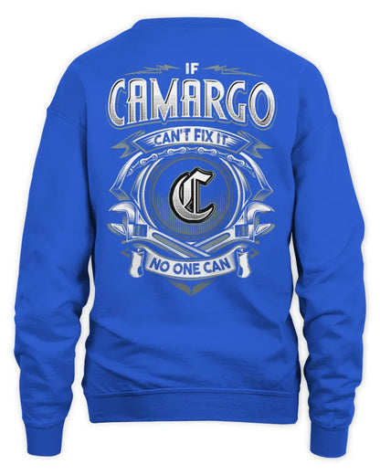 CAMARGO AP81-K4-626 - Personalized Ahmed Quote Apparel “If Ahmed Can't Fix It, No One Can” - Unisex Sweatshirt - Royal