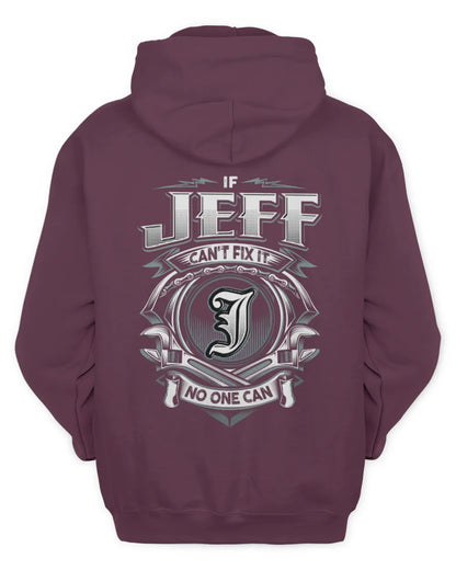 JEFF AP81-K4-626 - Personalized Ahmed Quote Apparel “If Ahmed Can't Fix It, No One Can” - Unisex Hoodie - Maroon