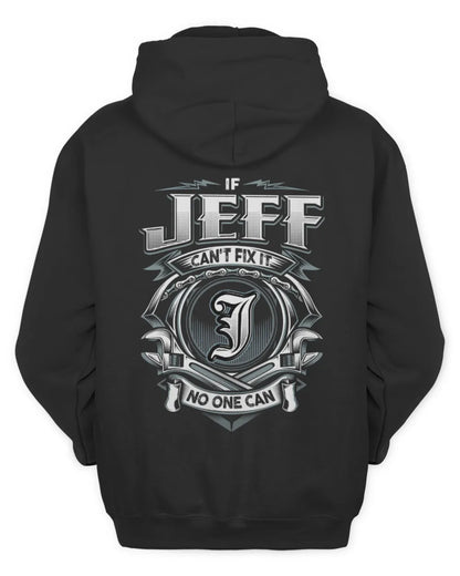 JEFF AP81-K4-626 - Personalized Ahmed Quote Apparel “If Ahmed Can't Fix It, No One Can” - Unisex Hoodie - Black