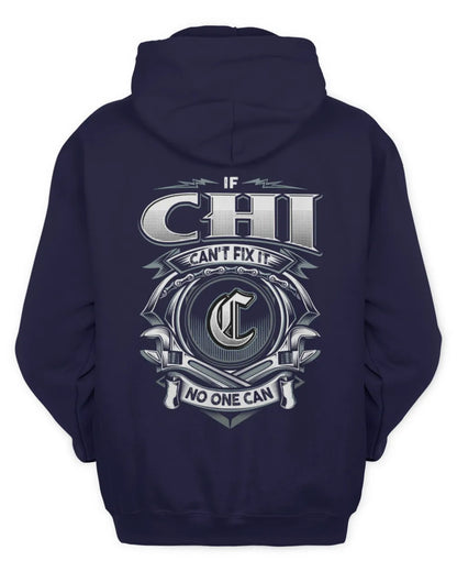 CHI AP81-K4-626 - Personalized Ahmed Quote Apparel “If Ahmed Can't Fix It, No One Can” - Unisex Hoodie - Navy